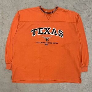 Vintage 90s Texas Longhorns Longsleeve Crewneck Sweatshirt